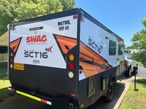 2021 Swag SCT16 Hybrid External Back Find My Van Caravan Broker Caravan for Sale NSW Australia