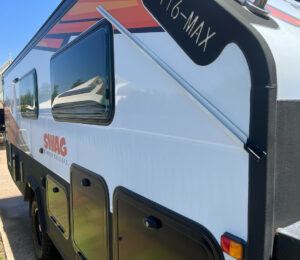 2021 Swag SCT16 Hybrid External Right Side Find My Van Caravan Broker Caravan for Sale NSW Australia