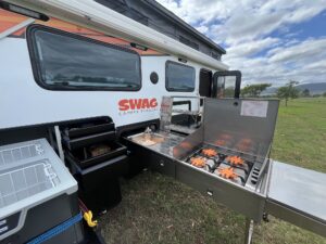 2021 Swag SCT16 Hybrid Outdoor Kitchen Find My Van Caravan Broker Caravan for Sale NSW Australia