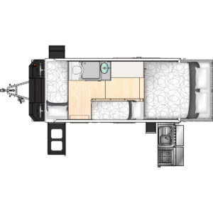 2022 MDC Forbes 15 Floor Plan Find My Van – Caravan Broker – Caravan for Sale in QLD Australia