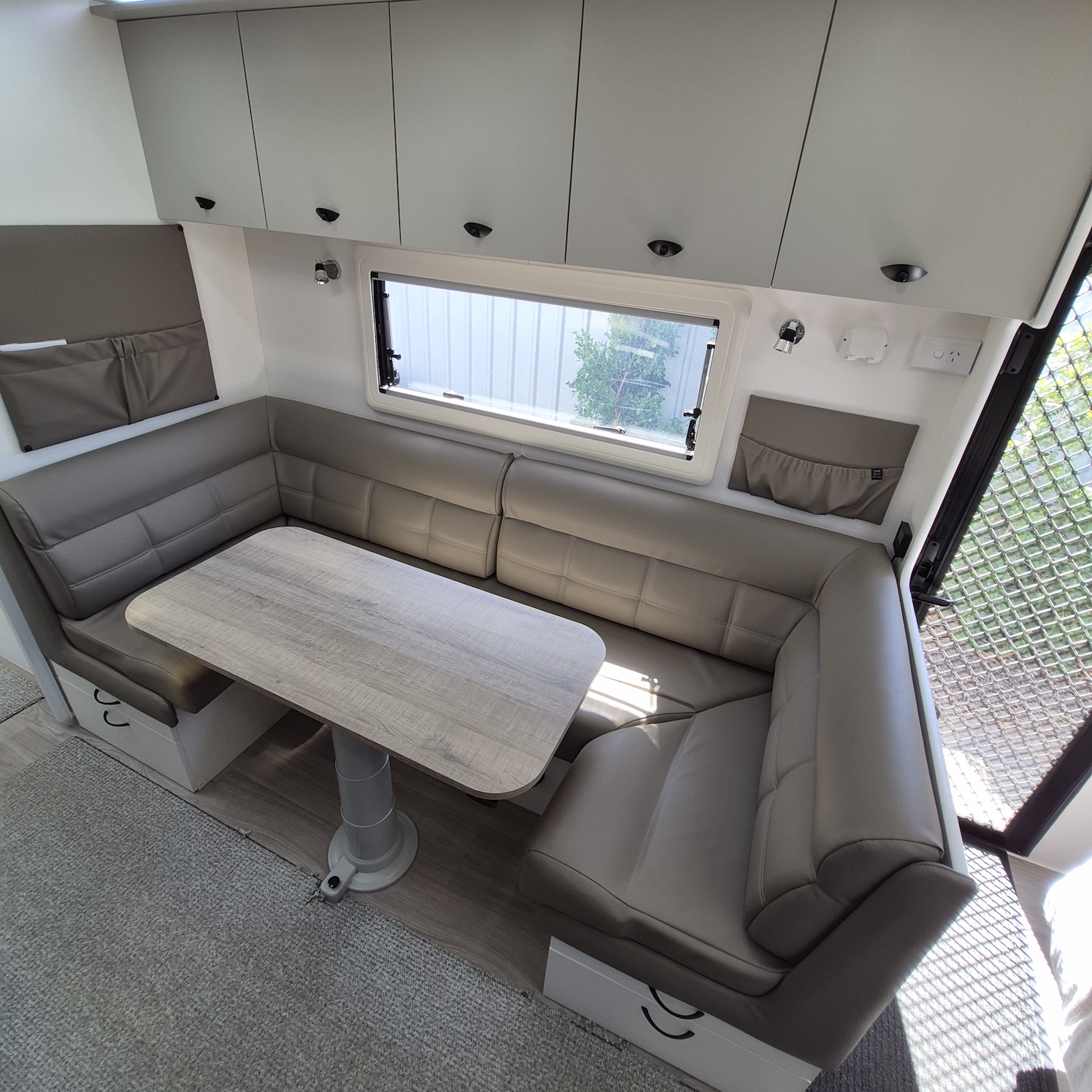 2023 Franklin Razor Triple Bunk | Lounge 2 | Find My Van | Caravan Broker | Caravan for Sale in SA Australia