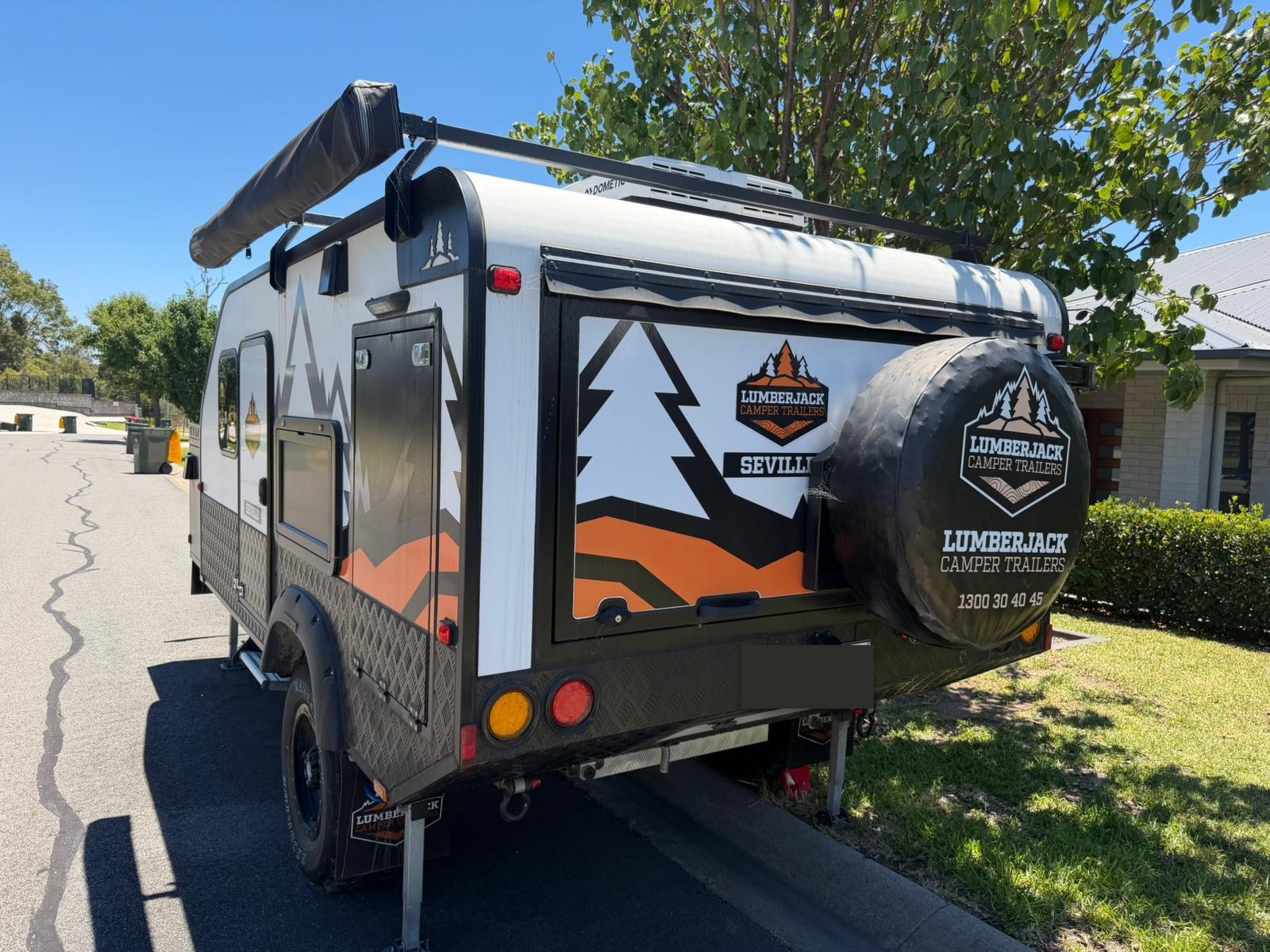 2023 Lumberjack Seville II External Back Find My Van Caravan for Sale in NSW Australia