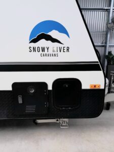 2023 Snowy River SRC 19 | Side name | Find My Van | Caravan Broker | Caravan for Sale QLD Australia