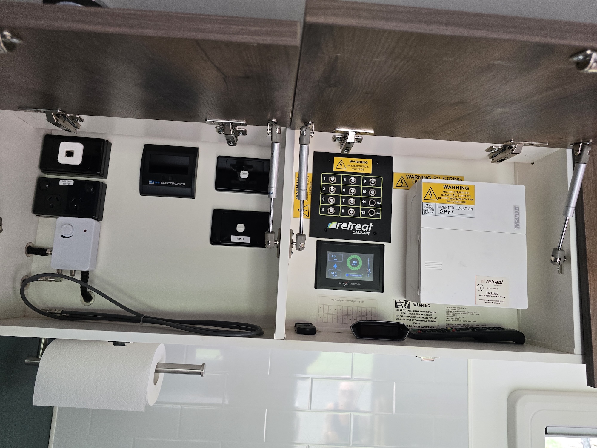 2024 ERV Retreat Controls Find My Van – Caravan Broker – Caravan for Sale NSW Australia