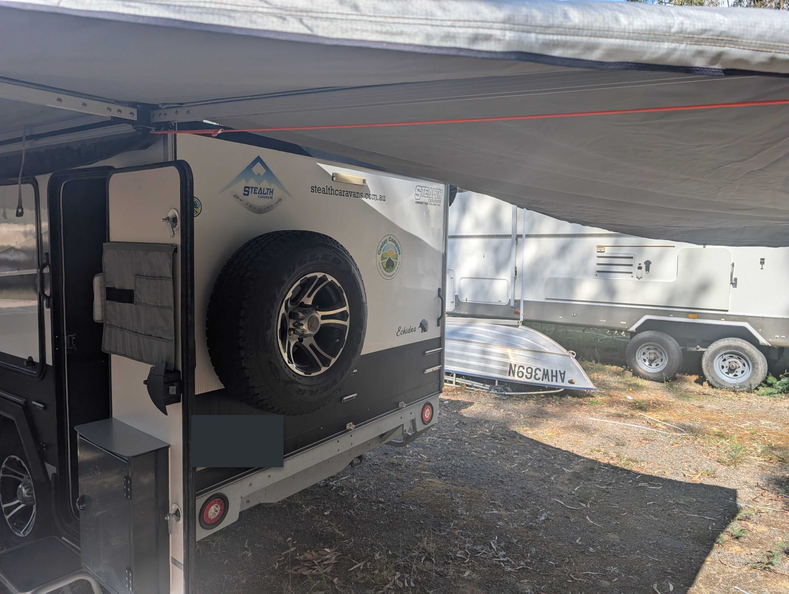 2024 Stealth Echidna Back Awning Find My Van Caravan Broker Caravan for Sale VIC Australia