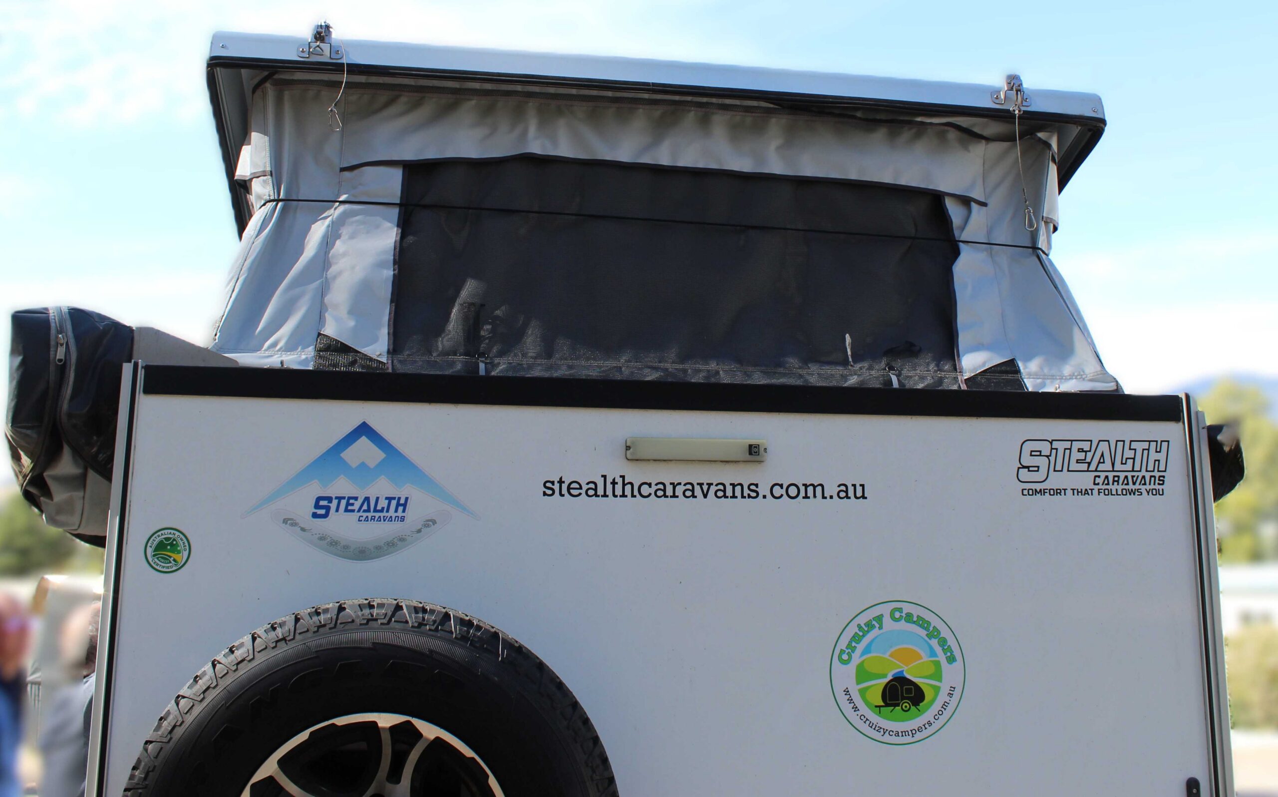 2024 Stealth Echidna Pop top Find My Van Caravan Broker Caravan for Sale VIC Australia