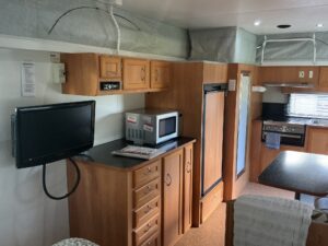2011 Windsor Genisis Poptop Find My Van Caravan Broker NSW Australia Kitchen