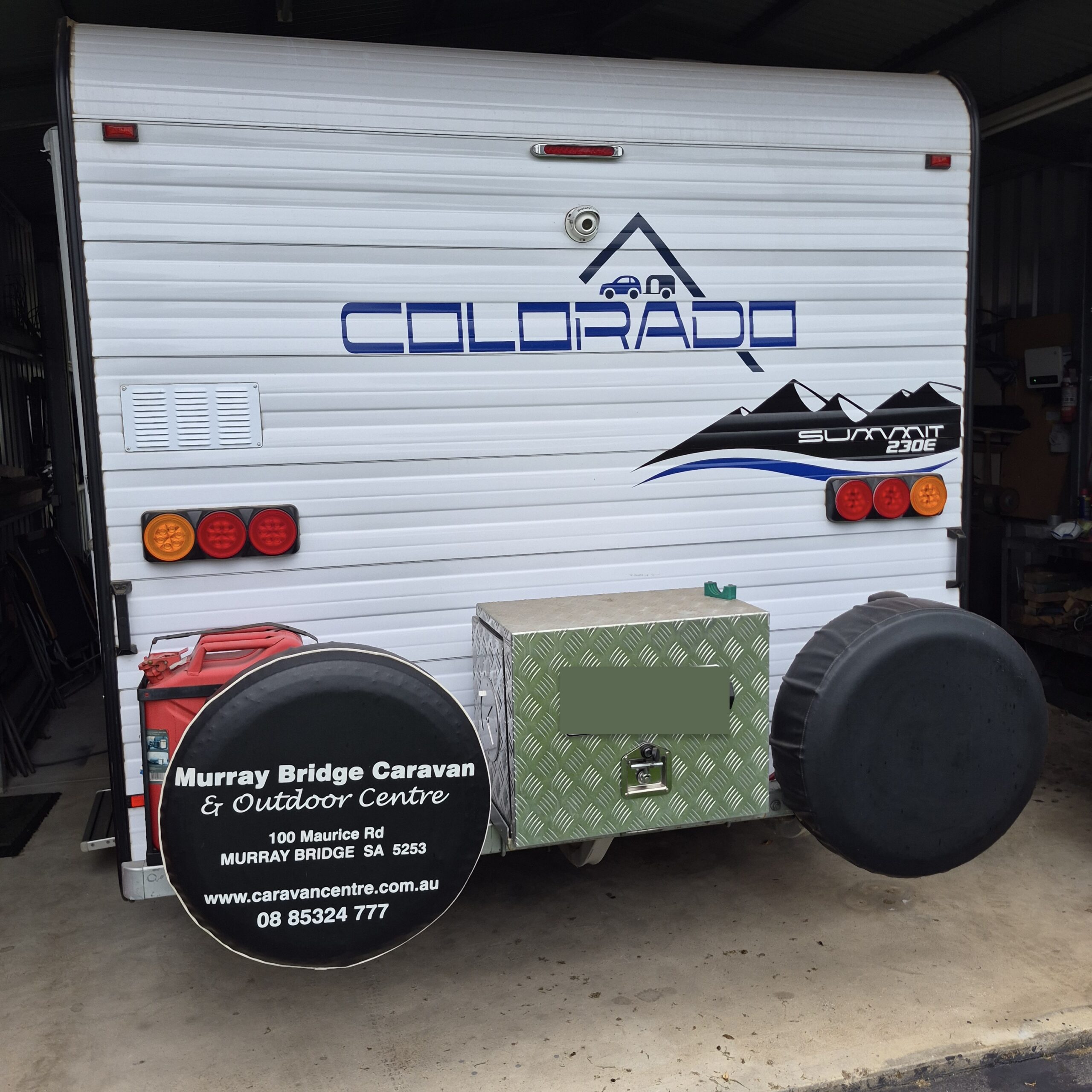 2017 Colorado Summit External Back Find My Van Caravan Broker Caravan for Sale in SA Australia