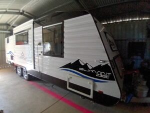 2017 Colorado Summit External Door Side Find My Van Caravan Broker Caravan for Sale in SA Australia