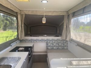 2017 Goldstream Wing 3 Long View to Bed 2 Find My Van Caravan Broker Caravan for Sale in VIC Australia