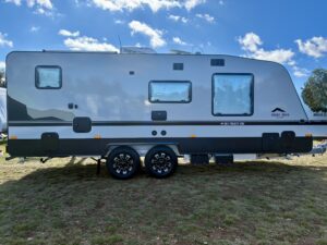 2025 Snowy River SRC 21 Find My Van Caravan Broker Caravan for Sale NSW Australia roadside exterior 1