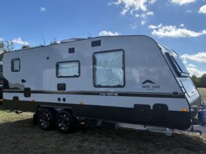 2025 Snowy River SRC 21 Find My Van Caravan Broker Caravan for Sale NSW Australia roadside exterior 2