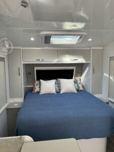 2025 Snowy River SRC 21 Find My Van Caravan Broker Caravan for Sale NSW Australia1 madeup bed