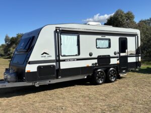 2025 Snowy River SRC 21 Find My Van Caravan Broker Caravan for Sale NSW Australia3 outside